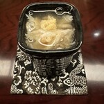 東山 吉寿 - 間人の蟹、生姜、月光百合根の茶碗蒸し