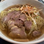 紫禁城 - スタミナ麺　麺スープから浮いてます