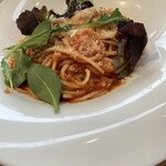 ロルノ - スパゲッティアルポモドーロ トマトソースのスパゲッティ