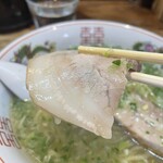 東京ラーメンショー 極み麺 - バラチャーシューは２枚入り