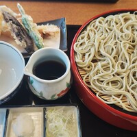 そば会席 立会川 吉田家 - 天ざる