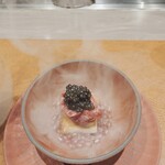 八重洲 steak & seafood 鉄板焼き 一心 - 燻製が素晴らしい