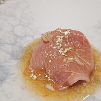八重洲 steak & seafood 鉄板焼き 一心 - しゃぶしゃぶ、良い火加減です