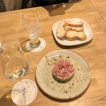 炭火とスパイス ヨドバル - 生ハムとアボカド