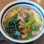 ビッグバーン - 岩津ネギ＆牛すじうどん