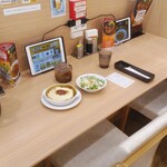CoCo壱番屋 - 利用したカウンター席