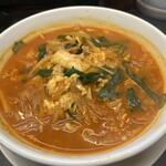 日高屋 - チゲ味噌ラーメン　激旨‼️