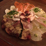 びすとろUOKIN - カルパッチョ盛り合わせ980円