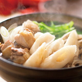 秋田名物きりたんぽ鍋御予約承り中