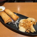 酒呑中華コテツ - 春巻き、エビマヨネーズ