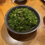 きがる家 観音店 - 鶏のネギまみれ