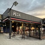 関サービスエリア（上り線） - 2024年12月。訪問