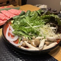 しゃぶしゃぶ　すき鍋　おもき 銀座店 - 
