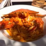 欧風小皿料理 沢村 - 渡り蟹のパスタ