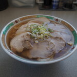 麺龍 - 大盛チャーシューメン（ハーフ＆ハーフ）