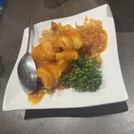 旭酒楼 - 大エビチリ