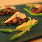 BRILLANTE IL SUZUKI - 「会津産 馬肉と仏産 フォアグラのカルパッチョ」