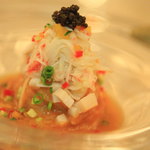 BRILLANTE IL SUZUKI - 「ズワイガニとガスパチョのカッペリーニ」