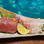 suiren - マグロ、サワラ、鯛のお造り