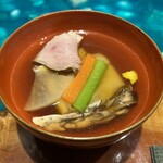 suiren - 合鴨雑煮のお椀