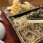 水府そば　大和屋 - 上天ざる…税込1600円