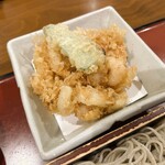 かき揚げ天ざる…税込1300円