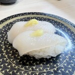 はま寿司 - 真いか(2貫) 110円