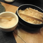 松まつもと - 豆腐用のおかかと岩塩