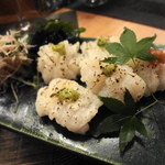 松まつもと - 鱧をあぶってもらいました　☆3.2