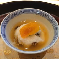 一心鮨 光洋 - みぞれ餡♡からすみが濃厚でしたょ❤️(人*´∀｀)