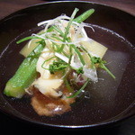 わいん - 2014.6)３品目のお椀は冬瓜や海老の煮物