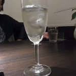 わいん - 2014.6)お任せ日本酒コース（４杯、２４００円）の最初はアイスブレーカー