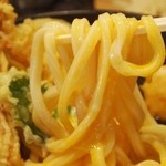 Sanuki Udon Yom Pachi - 四八ぶっかけ 温玉を絡ませながら食べある