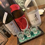 わかたろう - 日本酒飲み比べ②