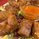 プルジャ ダイニング - Masu Jeeraマスジーラ（豚カシラのクミン炒め）