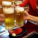 Oshio - ビールで乾杯