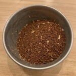 HAYAKAWA coffee - INDONESIA Slawesi  Latimojong Typica Wet hulling  挽いた豆