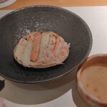 鮨 波やし - セイコガニの甲羅盛り