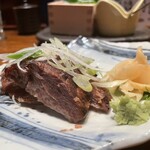 魚弥長久  - まぐろ頬肉の味噌漬け焼き