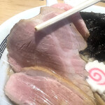 煮干しのビリー - レアチャーシュー