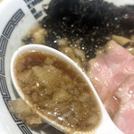 煮干しのビリー - 背脂たっぷり