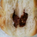 アサカベーカリー - 板チョコパン     断面