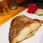 和洋折衷 ずいこう - 真鯛の昆布漬け焼き