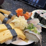 南房総 やまと寿司 - おせちっぽいネタの宇宙戦艦盛り^_^