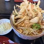絹引の里 - ■かき揚げそば￥1,430
