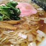 中華そば 幻六 - 醤油そば 900円 大盛 150円