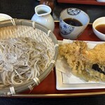 絹引の里 - ■大海老天せいろ￥2,310