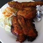 ユーカン - Ｄセット￥1000　タンドリーチキン（ハーフ）＆シークカバブ