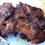 ユーカン - Ｄセット￥1000　タンドリーチキン（ハーフ）裏