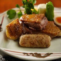 地鶏三種盛り合わせ